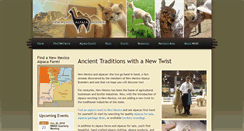 Desktop Screenshot of newmexicoalpacabreeders.org